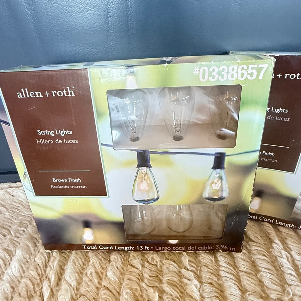 Allen + Roth String Lights - Picture 2 of 2